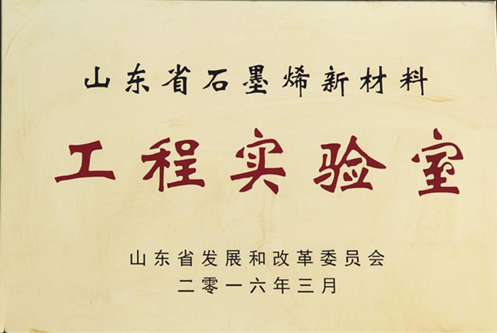 山東省省石墨烯新材料工程實驗室